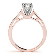Exquisite Fancy Shape Remounts Princess Diamond Engagement Ring in 10K/14K gold and platinum with certified lab-grown or natural diamonds