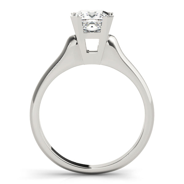 Timeless Solitaires Princess Diamond Engagement Ring in 10K/14K gold and platinum with certified lab-grown or natural diamonds