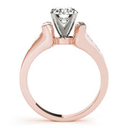 Iconic Fancy Shape Remounts Marquise Diamond Engagement Ring in 10K/14K gold and platinum with certified lab-grown or natural diamonds