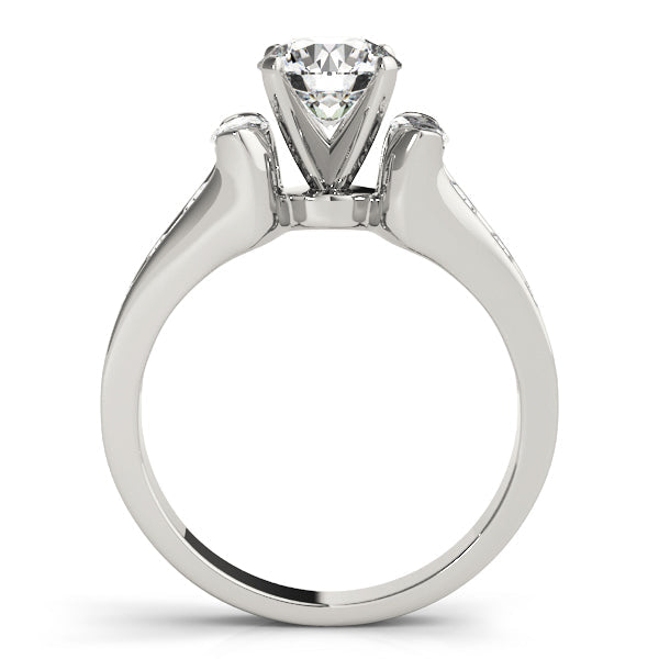 Iconic Fancy Shape Remounts Marquise Diamond Engagement Ring in 10K/14K gold and platinum with certified lab-grown or natural diamonds