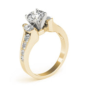 Iconic Fancy Shape Remounts Marquise Diamond Engagement Ring in 10K/14K gold and platinum with certified lab-grown or natural diamonds