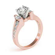 Iconic Fancy Shape Remounts Marquise Diamond Engagement Ring in 10K/14K gold and platinum with certified lab-grown or natural diamonds
