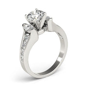 Iconic Fancy Shape Remounts Marquise Diamond Engagement Ring in 10K/14K gold and platinum with certified lab-grown or natural diamonds