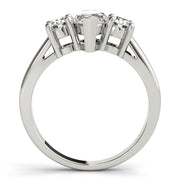 Couture Color Rings Marquise Diamond Engagement Ring in 10K/14K gold and platinum with certified lab-grown or natural diamonds