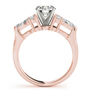Splendid Fancy Shape Remounts Marquise Diamond Engagement Ring in 10K/14K gold and platinum with certified lab-grown or natural diamonds