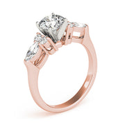 Splendid Fancy Shape Remounts Marquise Diamond Engagement Ring in 10K/14K gold and platinum with certified lab-grown or natural diamonds