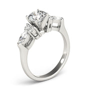 Splendid Fancy Shape Remounts Marquise Diamond Engagement Ring in 10K/14K gold and platinum with certified lab-grown or natural diamonds