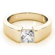 Signature Solitaires Princess Diamond Engagement Ring in 10K/14K gold and platinum with certified lab-grown or natural diamonds