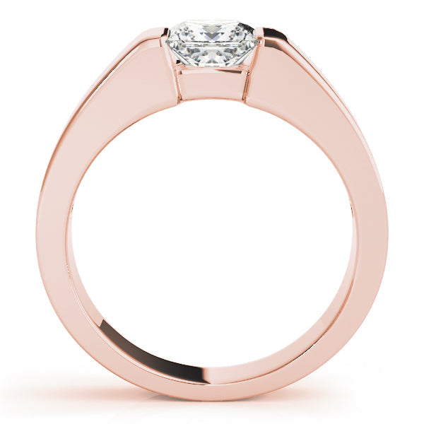 Signature Solitaires Princess Diamond Engagement Ring in 10K/14K gold and platinum with certified lab-grown or natural diamonds