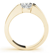 Signature Solitaires Princess Diamond Engagement Ring in 10K/14K gold and platinum with certified lab-grown or natural diamonds