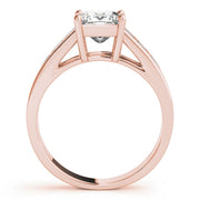 Celestial Fancy Shape Remounts Princess Diamond Engagement Ring in 10K/14K gold and platinum with certified lab-grown or natural diamonds