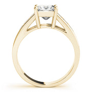 Celestial Fancy Shape Remounts Princess Diamond Engagement Ring in 10K/14K gold and platinum with certified lab-grown or natural diamonds