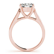 Heirloom Trellis Round Diamond Engagement Ring in 10K/14K gold and platinum with certified lab-grown or natural diamonds