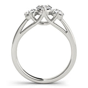 0.50 in 10K/14K gold and platinum with certified lab-grown or natural diamonds