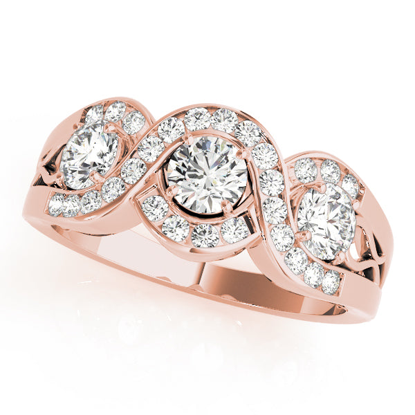 0.50 in 10K/14K gold and platinum with certified lab-grown or natural diamonds