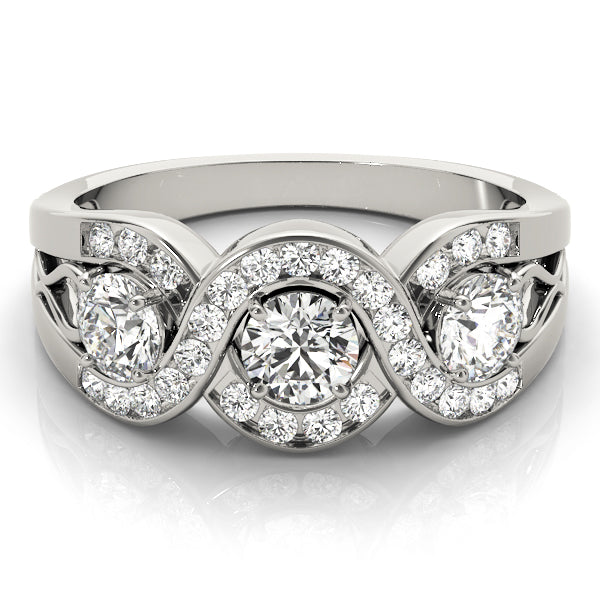 0.50 in 10K/14K gold and platinum with certified lab-grown or natural diamonds