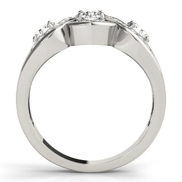 0.50 in 10K/14K gold and platinum with certified lab-grown or natural diamonds
