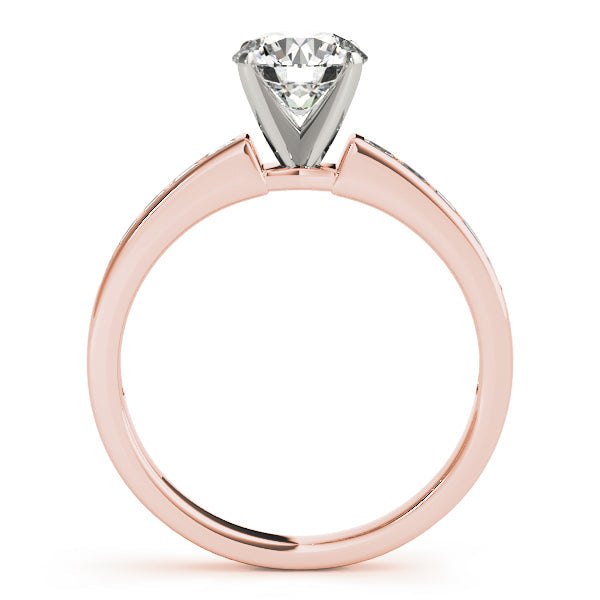 Couture Fancy Shape Remounts Princess Diamond Engagement Ring in 10K/14K gold and platinum with certified lab-grown or natural diamonds