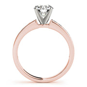 Couture Fancy Shape Remounts Princess Diamond Engagement Ring in 10K/14K gold and platinum with certified lab-grown or natural diamonds