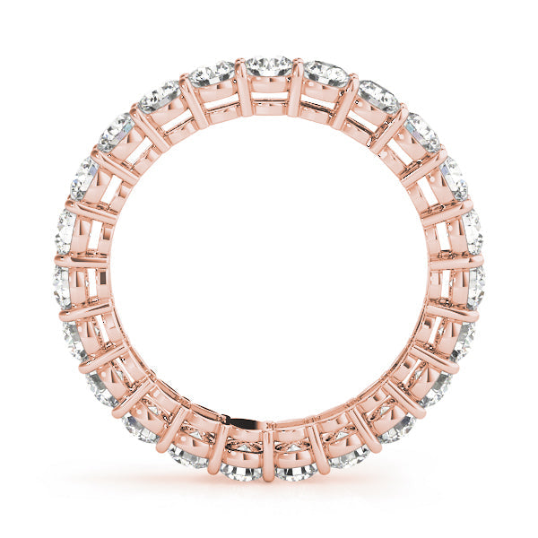 Diamond Full Eternity Ring in Gold & Platinum