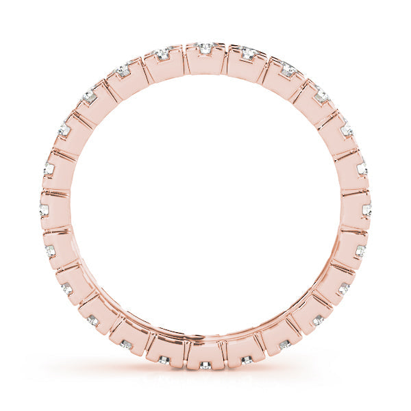 Diamond Full Eternity Ring in Gold & Platinum