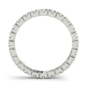 Diamond Full Eternity Ring in Gold & Platinum