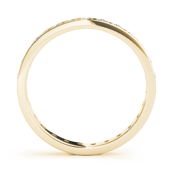 Diamond Full Eternity Ring in Gold & Platinum