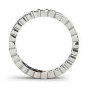 Diamond Full Eternity Ring in Gold & Platinum
