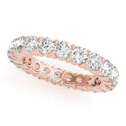 Diamond Full Eternity Ring in Gold & Platinum