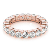 Diamond Full Eternity Ring in Gold & Platinum