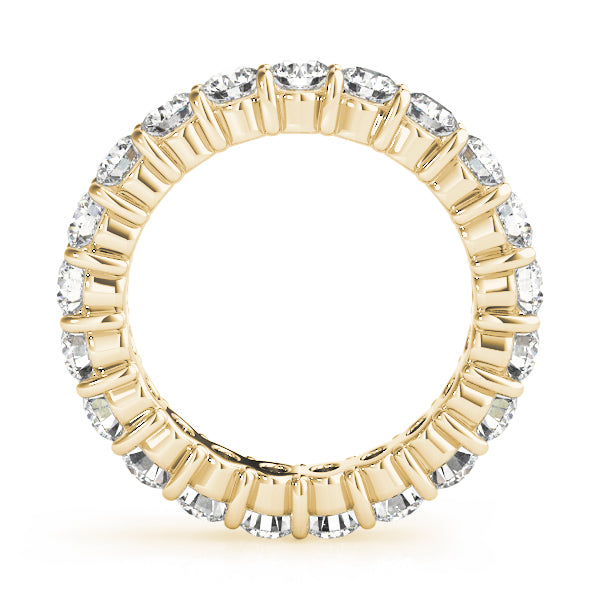 Diamond Full Eternity Ring in Gold & Platinum