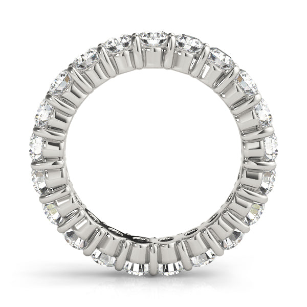 Diamond Full Eternity Ring in Gold & Platinum