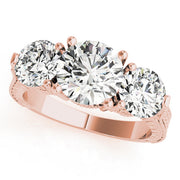 0.50 in 10K/14K gold and platinum with certified lab-grown or natural diamonds