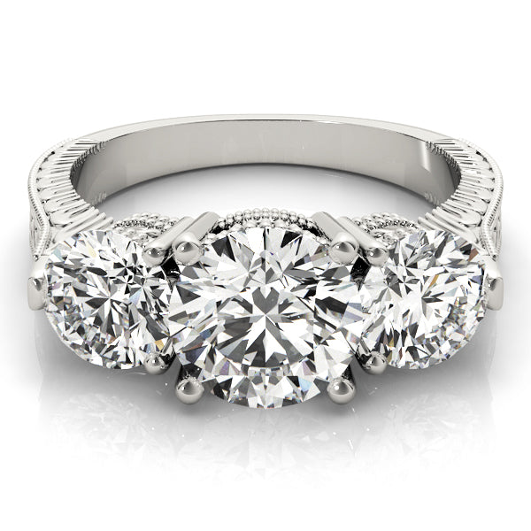 0.50 in 10K/14K gold and platinum with certified lab-grown or natural diamonds