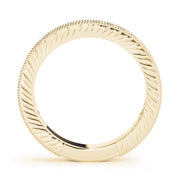 Channel Set Half Eternity Ring in Gold & Platinum