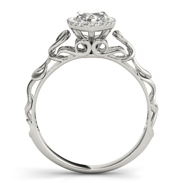 Devoted Solitaires Any Shape Marquise Diamond Engagement Ring in 10K/14K gold and platinum with certified lab-grown or natural diamonds