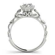 Devoted Solitaires Any Shape Marquise Diamond Engagement Ring in 10K/14K gold and platinum with certified lab-grown or natural diamonds