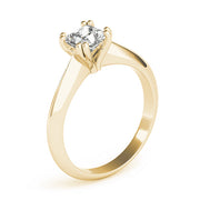 Regal Double Prong Cut Engagement Ring Princess Diamond Engagement Ring in 10K/14K gold and platinum with certified lab-grown or natural diamonds