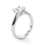 Regal Double Prong Cut Engagement Ring Princess Diamond Engagement Ring in 10K/14K gold and platinum with certified lab-grown or natural diamonds