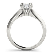 Regal Double Prong Cut Engagement Ring Princess Diamond Engagement Ring in 10K/14K gold and platinum with certified lab-grown or natural diamonds