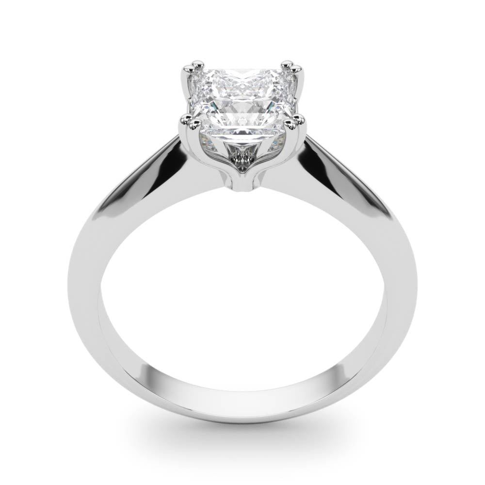 Regal Double Prong Cut Engagement Ring Princess Diamond Engagement Ring in 10K/14K gold and platinum with certified lab-grown or natural diamonds