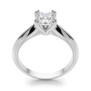 Brilliant Double Prong Engagement Ring Cushion Diamond Engagement Ring in 10K/14K gold and platinum with certified lab-grown or natural diamonds