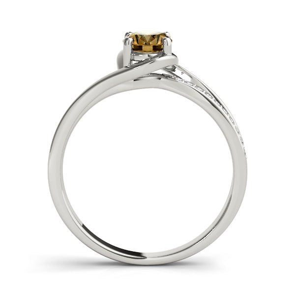 Dazzling Fashion Ring Oval Diamond Engagement Ring in 10K/14K gold and platinum with certified lab-grown or natural diamonds