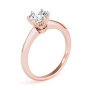 Heirloom 6 Prong Solitaire Round Diamond Engagement Ring in 10K/14K gold and platinum with certified lab-grown or natural diamonds