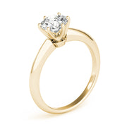Heirloom 6 Prong Solitaire Round Diamond Engagement Ring in 10K/14K gold and platinum with certified lab-grown or natural diamonds