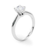 Heirloom 6 Prong Solitaire Round Diamond Engagement Ring in 10K/14K gold and platinum with certified lab-grown or natural diamonds