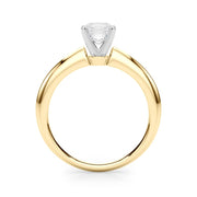 Heirloom 6 Prong Solitaire Round Diamond Engagement Ring in 10K/14K gold and platinum with certified lab-grown or natural diamonds