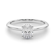 Heirloom 6 Prong Solitaire Round Diamond Engagement Ring in 10K/14K gold and platinum with certified lab-grown or natural diamonds