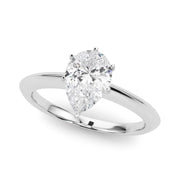 Heirloom 6 Prong Solitaire Round Diamond Engagement Ring in 10K/14K gold and platinum with certified lab-grown or natural diamonds