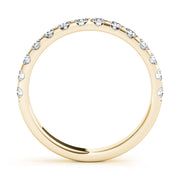 Diamond Half Eternity Ring in Gold & Platinum